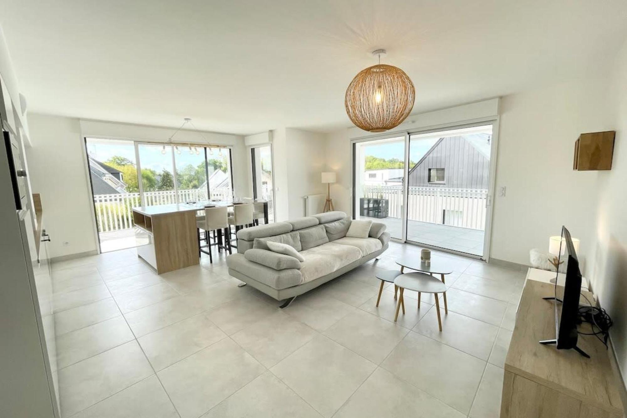Spacieux Appartement Neuf De Standing Hyper Cosy Larmor-Plage Zewnętrze zdjęcie
