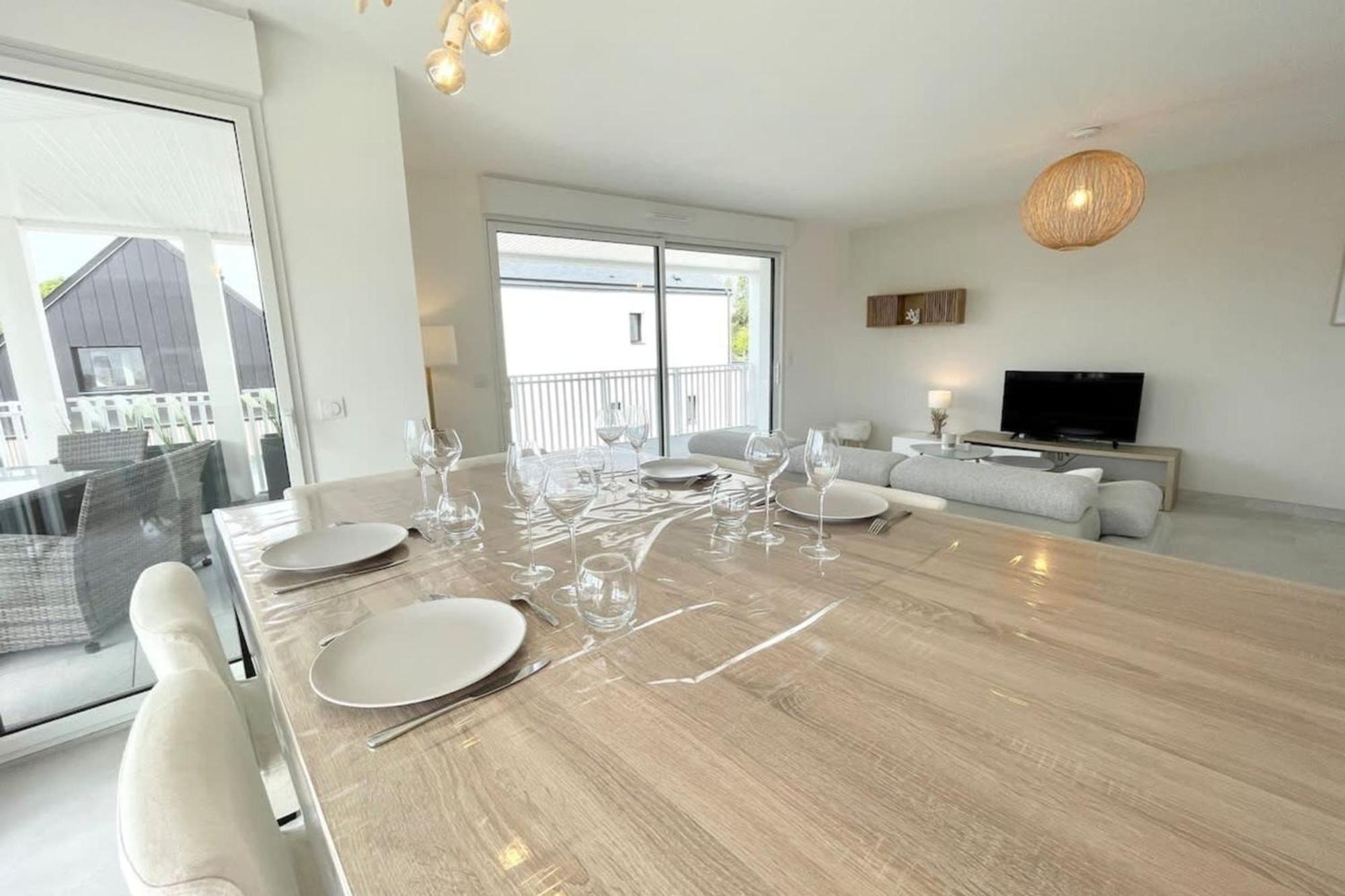 Spacieux Appartement Neuf De Standing Hyper Cosy Larmor-Plage Zewnętrze zdjęcie